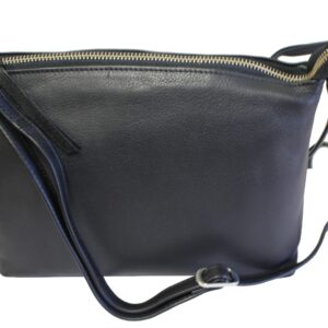 All leather Cross-body Mail Bag