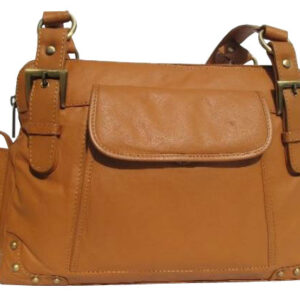 All Leather Hand Bag Satchel