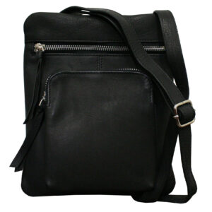All Leather Cross-body Bag