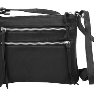 All Leather Cross-body Bag