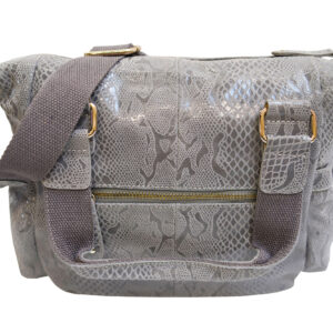 Cross- body leather hand bag