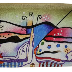 Bubbles Hand Painted Wallet