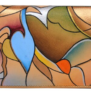 Colors Of The Wind Hand Painted Wallet
