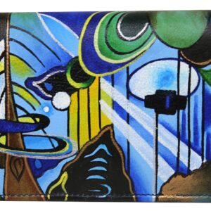 Jumble Art Hand Painted Wallet