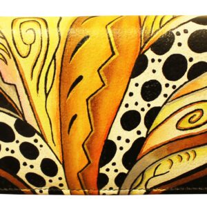 Leopard Hand Painted Wallet