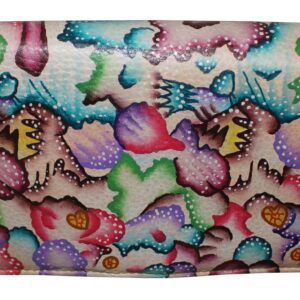 Multi-colored Hand Painted Wallet