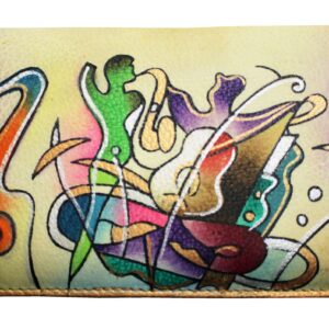 Musical Hand Painted Wallet