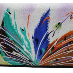 Prismatic Art Hand Painted Wallet