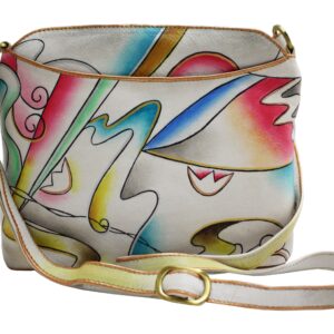 Waterfall Cascade Hand Painted Shoulder Cross-body Bag