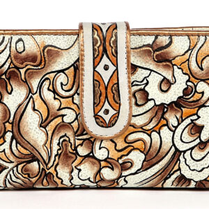 Mehndi Hand Painted Wallet