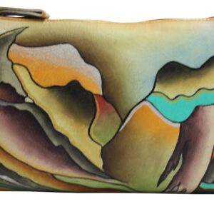 Large Abstract Hand Painted Clutch