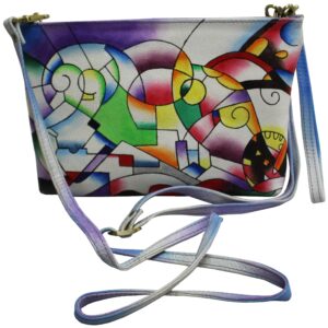 Mosaic Hand Painted Cross-body Shoulder Bag