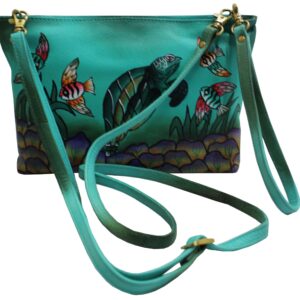 Ocean Hand Painted Cross-body Shoulder Bag
