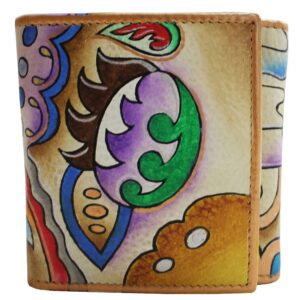 Colors Hand Painted Wallet