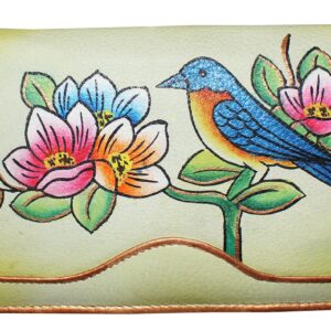 Blue Jay Hand Painted Wallet
