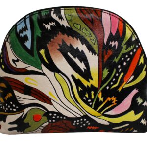 Hand Painted Large Coin Purse