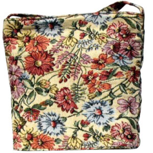 Daisy tapestry shoulder bag