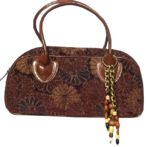 Tapestry satchel bag