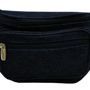 Blue Denim Fanny Pack