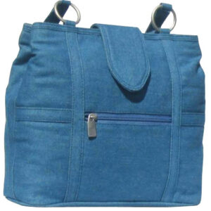 Blue Denim Hand Bag