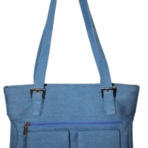 Blue Denim Hand Bag