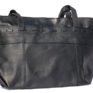 All leather tote Bag