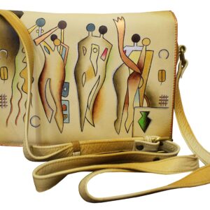Dancing Ladies hand painted organizer bag